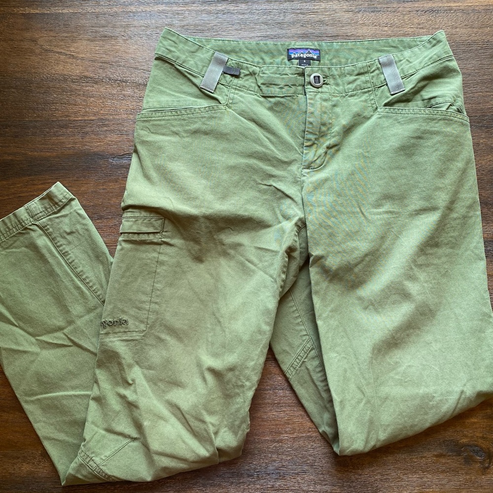 Patagonia Venga Rock pant, size 6, olive green